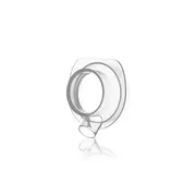 Pompa de san, Lionelo, Fidi Free Lumi, Portabila, Cu accesorii, Hands-free, 9 functii de masaj, Functie iluminare pentru noapte, Fara BPA, Autonomie 3 h, Capacitate 180 ml, Alb BYNLOC-FIDI_FREE_LUMI_WHITE_NATURAL