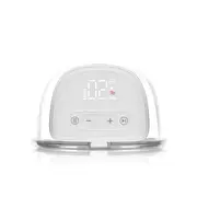 Pompa de san, Lionelo, Fidi Free Lumi, Portabila, Cu accesorii, Hands-free, 9 functii de masaj, Functie iluminare pentru noapte, Fara BPA, Autonomie 3 h, Capacitate 180 ml, Alb BYNLOC-FIDI_FREE_LUMI_WHITE_NATURAL