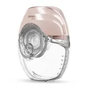 Pompa de san, Lionelo, Fidi Free Slim, Portabila, Cu accesorii, Hands-free, Trifazata, Panou control, Autonomie pana la 3 h, 9 functii de masaj, Silentioasa- 40 db, Capacitate 150 ml, Roz BYNLOC-FIDI_FREE_SLIM
