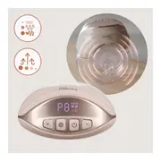 Pompa de san, Lionelo, Fidi Free Slim, Portabila, Cu accesorii, Hands-free, Trifazata, Panou control, Autonomie pana la 3 h, 9 functii de masaj, Silentioasa- 40 db, Capacitate 150 ml, Roz BYNLOC-FIDI_FREE_SLIM