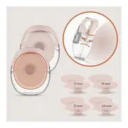 Pompa de san, Lionelo, Fidi Free Slim, Portabila, Cu accesorii, Hands-free, Trifazata, Panou control, Autonomie pana la 3 h, 9 functii de masaj, Silentioasa- 40 db, Capacitate 150 ml, Roz BYNLOC-FIDI_FREE_SLIM