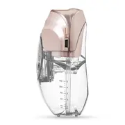 Pompa de san, Lionelo, Fidi Free Slim, Portabila, Cu accesorii, Hands-free, Trifazata, Panou control, Autonomie pana la 3 h, 9 functii de masaj, Silentioasa- 40 db, Capacitate 150 ml, Roz BYNLOC-FIDI_FREE_SLIM