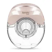 Pompa de san, Lionelo, Fidi Free Slim Duo, Portabila, Cu accesorii, Hands-free, Trifazata, Panou control, Autonomie pana la 3 h, 9 functii de masaj, Silentioasa- 40 db, Capacitate 150 ml, Roz BYNLOC-FIDI_FREE_SLIM_DUO