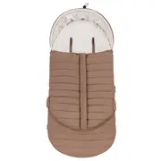 Sac de iarna, Lionelo, Oli, Pentru carucior, landou sau scaun auto, 101x45 cm, Impermeabil, Rezistent pana la -20 grade, Extensibil, Maro BYNLO-OLI_NUTTY