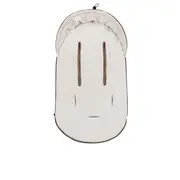 Sac de iarna, Lionelo, Oli, Pentru carucior, landou sau scaun auto, 101x45 cm, Impermeabil, Rezistent pana la -20 grade, Extensibil, Maro BYNLO-OLI_NUTTY