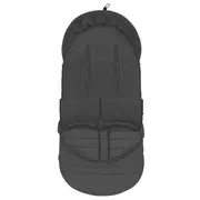 Sac de iarna, Lionelo, Oli, Pentru carucior, landou sau scaun auto, 101x45 cm, Impermeabil, Rezistent pana la -20 grade, Extensibil, Negru BYNLO-OLI_BLACK