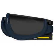 Scaun auto pliabil, Lionelo, Orin, i-Size, 100-150 cm, Tetiera reglabila in 14 pozitii, Spatar in 4 pozitii, Isofix+Top Tether, Sezut ergonomic, Husa transport, Suport sticla, Albastru BYNLO-ORIN_I-SIZE_BLUE_NAVY