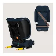 Scaun auto pliabil, Lionelo, Orin, i-Size, 100-150 cm, Tetiera reglabila in 14 pozitii, Spatar in 4 pozitii, Isofix+Top Tether, Sezut ergonomic, Husa transport, Suport sticla, Albastru BYNLO-ORIN_I-SIZE_BLUE_NAVY