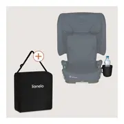Scaun auto pliabil, Lionelo, Orin, i-Size, 100-150 cm, Tetiera reglabila in 14 pozitii, Spatar in 4 pozitii, Isofix+Top Tether, Sezut ergonomic, Husa transport, Suport sticla, Albastru BYNLO-ORIN_I-SIZE_BLUE_NAVY