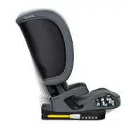 Scaun auto pliabil, Lionelo, Orin, i-Size, 100-150 cm, Tetiera reglabila in 14 pozitii, Spatar in 4 pozitii, Isofix+Top Tether, Sezut ergonomic, Husa transport, Suport sticla, Gri Grafit BYNLO-ORIN_I-SIZE_GREY_GRAPHITE