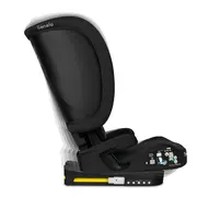 Scaun auto pliabil, Lionelo, Orin, i-Size, 100-150 cm, Tetiera reglabila in 14 pozitii, Spatar in 4 pozitii, Isofix+Top Tether, Sezut ergonomic, Husa transport, Suport sticla, Negru Carbon BYNLO-ORIN_I-SIZE_BLACK_CARBON