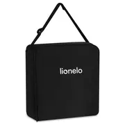 Scaun auto pliabil, Lionelo, Orin, i-Size, 100-150 cm, Tetiera reglabila in 14 pozitii, Spatar in 4 pozitii, Isofix+Top Tether, Sezut ergonomic, Husa transport, Suport sticla, Negru Carbon BYNLO-ORIN_I-SIZE_BLACK_CARBON