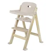 Scaun de masa, Lionelo, Floris, 3 in 1, Din Lemn, Transformabil, Reglabil pe inaltime in 4 pozitii, Suport picioare- 4 pozitii, 6 luni- 12 ani, Sustine 40 kg, Bej BYNLO-FLORIS_BEIGE_NATURAL