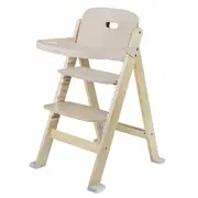 Scaun de masa, Lionelo, Floris, 3 in 1, Din Lemn, Transformabil, Reglabil pe inaltime in 4 pozitii, Suport picioare- 4 pozitii, 6 luni- 12 ani, Sustine 40 kg, Bej BYNLO-FLORIS_BEIGE_NATURAL