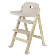 Scaun de masa, Lionelo, Floris, 3 in 1, Din Lemn, Transformabil, Reglabil pe inaltime in 4 pozitii, Suport picioare- 4 pozitii, 6 luni- 12 ani, Sustine 40 kg, Bej BYNLO-FLORIS_BEIGE_NATURAL