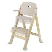 Scaun de masa, Lionelo, Floris, 3 in 1, Din Lemn, Transformabil, Reglabil pe inaltime in 4 pozitii, Suport picioare- 4 pozitii, 6 luni- 12 ani, Sustine 40 kg, Bej BYNLO-FLORIS_BEIGE_NATURAL