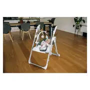 Scaun de masa si balansoar, FreeON, Oli Deluxe, 2 in 1, Transformabil, Multifunctional, Cu melodii de leagan, 0 luni+, Pistachio BYN82436