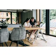 Scaun de masa si balansoar, FreeON, Oli Deluxe, 2 in 1, Transformabil, Multifunctional, Cu melodii de leagan, 0 luni+, Pistachio BYN82436