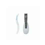 Set ingrijire unghii bebelusi, FridaBaby, Unghiera cu protectie, Lama curbata pentru taiere lina, Pila S pentru netezire, Fara BPA, 0 luni+, Alb BYNFRI45