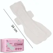 Tampoane absorbante postnatale, Bocioland, Ultra moi, 6 straturi, M, 10 buc BYNBL156