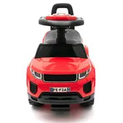Vehicul ride-on, Baby Mix, SUV, Pana la 27 kg, Cu spatiu de depozitare, Cu melodii, 12-36 luni, Blue BYN44410