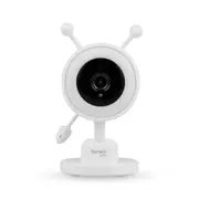 Video monitor, Lionelo, Babyline 3.4, Ecran LCD de 3.5 inch, Raza de actiune pana la 300 m, Conectare 4 camere, Autonomie 8 h, Lampa RGB incorporata, Cantece de leagan, Zoom 4X, Mod nocturn, Alb BYNLOC-BABYLINE_3.4