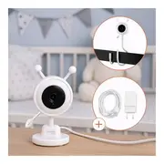 Video monitor, Lionelo, Babyline 3.4, Ecran LCD de 3.5 inch, Raza de actiune pana la 300 m, Conectare 4 camere, Autonomie 8 h, Lampa RGB incorporata, Cantece de leagan, Zoom 4X, Mod nocturn, Alb BYNLOC-BABYLINE_3.4