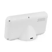 Video monitor, Lionelo, Babyline 3.4, Ecran LCD de 3.5 inch, Raza de actiune pana la 300 m, Conectare 4 camere, Autonomie 8 h, Lampa RGB incorporata, Cantece de leagan, Zoom 4X, Mod nocturn, Alb BYNLOC-BABYLINE_3.4