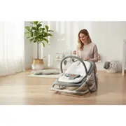 Balansoar, Jane, Fold, Pliabil, Bara de jucarii si spatar reglabil, Conform cu standardul european de siguranta EN 12790:2023, Mist BYN8420421088494