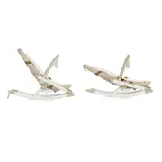 Balansoar, Jane, Fold, Pliabil, Bara de jucarii si spatar reglabil, Conform cu standardul european de siguranta EN 12790:2023, Mist BYN8420421088494