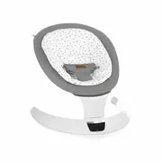 Balansoar electric, Jane, Moon, Cu 5 trepte de viteza, Timer, 12 melodii si 5 sunete ale naturii, Conform cu standardul european EN 12790:2023, Mist BYN8420421091616