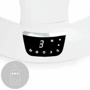 Balansoar electric, Jane, Moon, Cu 5 trepte de viteza, Timer, 12 melodii si 5 sunete ale naturii, Conform cu standardul european EN 12790:2023, Mist BYN8420421091616