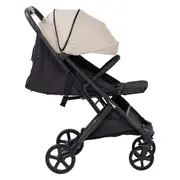Carucior sport, FreeON, Tao, Pana la 22 Kg, 6.9 Kg, Cu maner pentru transport, Conform cu standardul european EN, Beige BYN88063