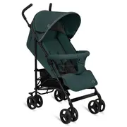 Carucior sport, Lionelo, Elia, Cu plasa de tantari, Suport de picioare reglabil, Spatar ajustabil in 4 pozitii, Capotina XXL, Pliere tip umbrela, Capacitate 15 kg, 6 luni+, EN 1888, Verde grafit BYNLO-ELIA_GREEN_GRAPHITE