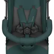 Carucior sport, Lionelo, Elia, Cu plasa de tantari, Suport de picioare reglabil, Spatar ajustabil in 4 pozitii, Capotina XXL, Pliere tip umbrela, Capacitate 15 kg, 6 luni+, EN 1888, Verde grafit BYNLO-ELIA_GREEN_GRAPHITE