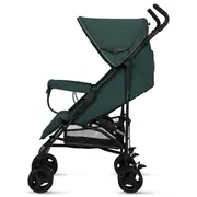 Carucior sport, Lionelo, Elia, Cu plasa de tantari, Suport de picioare reglabil, Spatar ajustabil in 4 pozitii, Capotina XXL, Pliere tip umbrela, Capacitate 15 kg, 6 luni+, EN 1888, Verde grafit BYNLO-ELIA_GREEN_GRAPHITE