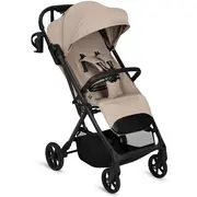 Carucior sport, Lionelo, Tansi, Pliere automata, Ultracompact, Manevrare cu o mana, Roti cu tehnologie GravelTech, Spatar si suport picioare reglabile, 6-48 luni, Sustine 22 kg, Bej BYNLO-TANSI_BEIGE_SAND