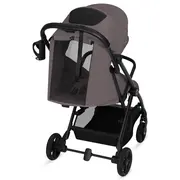 Carucior sport, Lionelo, Tansi, Pliere automata, Ultracompact, Manevrare cu o mana, Roti cu tehnologie GravelTech, Spatar si suport picioare reglabile, 6-48 luni, Sustine 22 kg, Bej Taupe BYNLO-TANSI_BEIGE_TAUPE