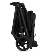 Carucior sport, Lionelo, Tansi, Pliere automata, Ultracompact, Manevrare cu o mana, Roti cu tehnologie GravelTech, Spatar si suport picioare reglabile, 6-48 luni, Sustine 22 kg, Negru BYNLO-TANSI_BLACK_ONYX