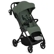 Carucior sport, Lionelo, Tansi, Pliere automata, Ultracompact, Manevrare cu o mana, Roti cu tehnologie GravelTech, Spatar si suport picioare reglabile, 6-48 luni, Sustine 22 kg, Verde BYNLO-TANSI_GREEN_EMERALD