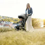 Carucior sport, Petite&Mars, Flip, Pliere compacta cu o mana, Spatar reglabil pana la pozitie de somn, Suport picioare reglabil, Copertina extensibila cu protectie UPF50+, Pana la 22 kg, 0 luni+, Gri BYN670732