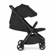 Carucior sport, Petite&Mars, Flip, Pliere compacta cu o mana, Spatar reglabil pana la pozitie de somn, Suport picioare reglabil, Copertina extensibila cu protectie UPF50+, Pana la 22 kg, 0 luni+, Negru BYN670825