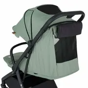 Carucior sport, Petite&Mars, Flip, Pliere compacta cu o mana, Spatar reglabil pana la pozitie de somn, Suport picioare reglabil, Copertina extensibila cu protectie UPF50+, Pana la 22 kg, 0 luni+, Verde Matcha BYN670734
