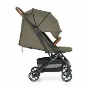 Carucior sport, Petite&Mars, Fly, Pliere compacta, Spatar reglabil pana la pozitie de somn, Suport picioare reglabil, Copertina extensibila cu protectie UPF40+, Suport pahar inclus, Pana la 22 kg, 0 luni+, Verde BYN554841