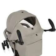 Carucior sport compact, Lionelo, Irma, Spatar ajustabil in 4 pozitii, Suport picioare reglabil, Manere rotative, Pliere tip umbrela, 6- 36 luni, Pana la 15 kg, Conform cu EN1888-1:2018, Bej BYNLO-IRMA_BEIGE_SAND