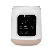 Incalzitor biberoane, Lionelo, ThermUp 3.0, 6 in 1, Incalzire, Decongelare, Sterilizare, Mentinerea temperaturii, 400 W, 35-100&deg;C, Panou de comanda tactil, Fara BPA, Oprire automata, Placa de incalzire din teflon, Alb BYNLOC-THERMUP_3.0
