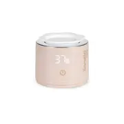 Incalzitor portabil, Lionelo, ThermUp Swift, Portabil, Incalzire in 3 minute, Mentinerea temperaturii, 60 W, USB-C, 4 setari de temperatura: 37-50&deg;C, Recipient 180 ml inclus, Rose Gold BYNLOC-THERMUP_SWIFT