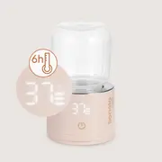 Incalzitor portabil, Lionelo, ThermUp Swift, Portabil, Incalzire in 3 minute, Mentinerea temperaturii, 60 W, USB-C, 4 setari de temperatura: 37-50&deg;C, Recipient 180 ml inclus, Rose Gold BYNLOC-THERMUP_SWIFT