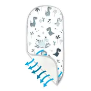 Insertie landou anti-transpiratie, MimiNu, Din plasa 3D, Materiale certificate Oeko Tex Standard 100, Dino Granat BYN6426972031929