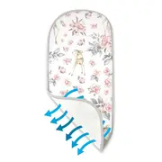 Insertie landou anti-transpiratie, MimiNu, Din plasa 3D, Materiale certificate Oeko Tex Standard 100, Sweet Deer Pink BYN6426972031899